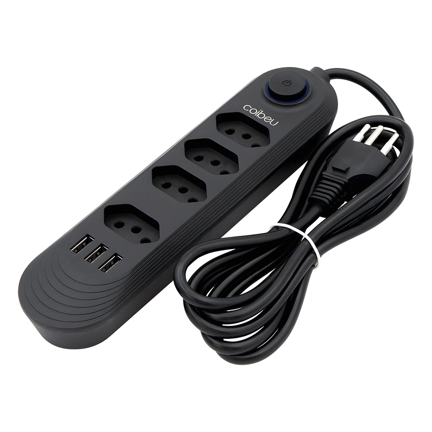 2M USB Socket Outlet, Line Filter, Plug, Extension Socket, Extensive Power Socket, Brazil Standard Retractable Socket Tower