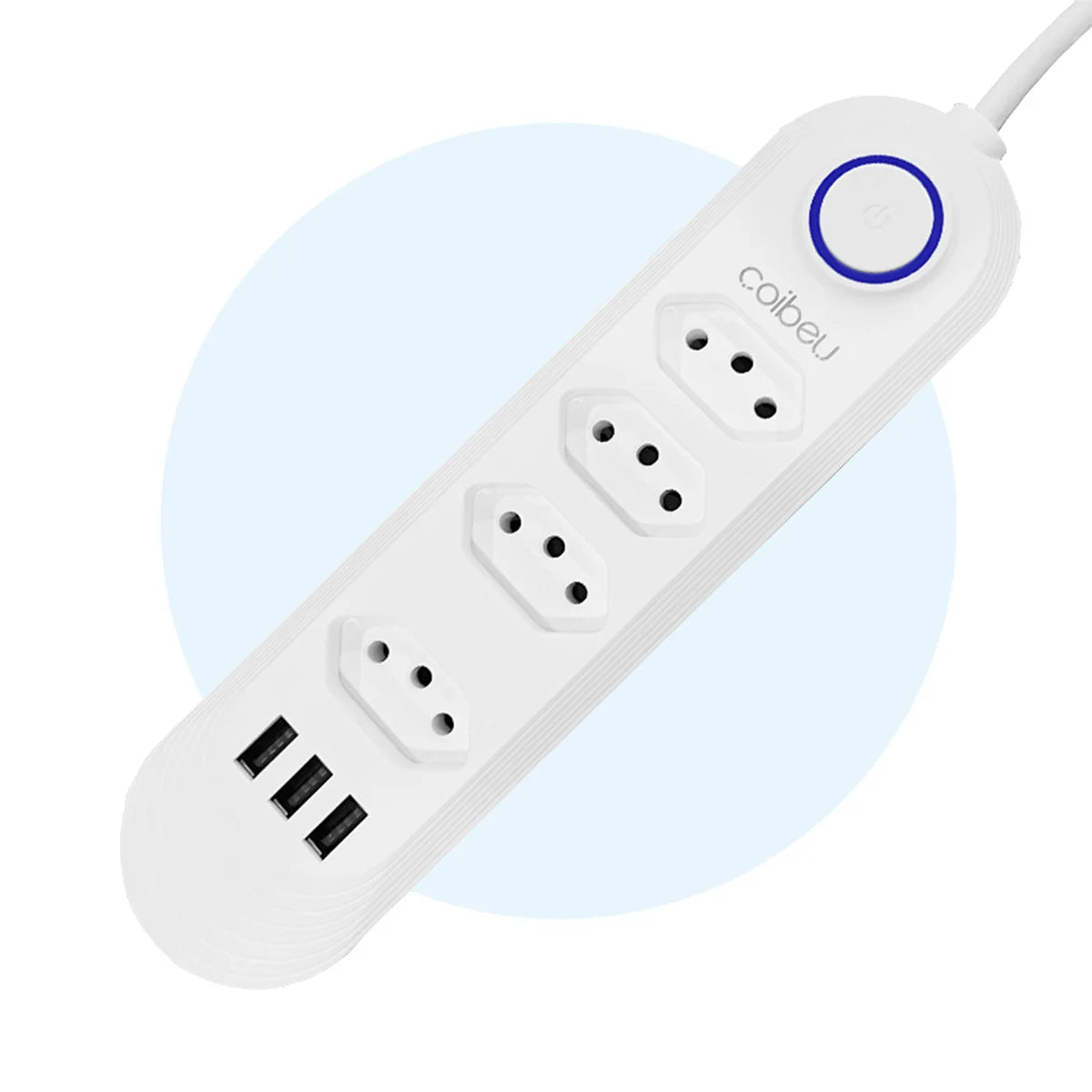 2M USB Socket Outlet, Line Filter, Plug, Extension Socket, Extensive Power Socket, Brazil Standard Retractable Socket Tower
